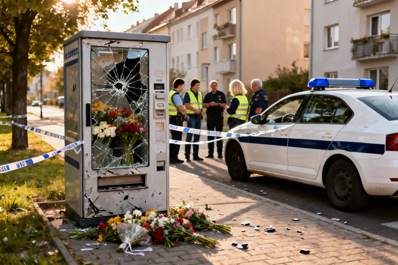 Seria włamań do kwiatomatów we Wrocławiu — policja poszukuje mężczyzny