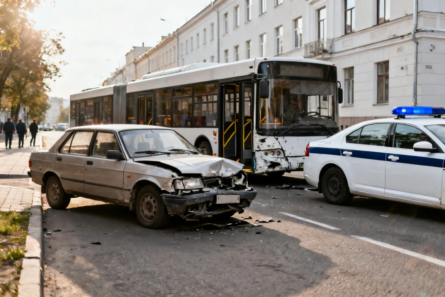 Wałbrzych: nietrzeźwa kierująca z zakazem spowodowała kolizję z autobusem