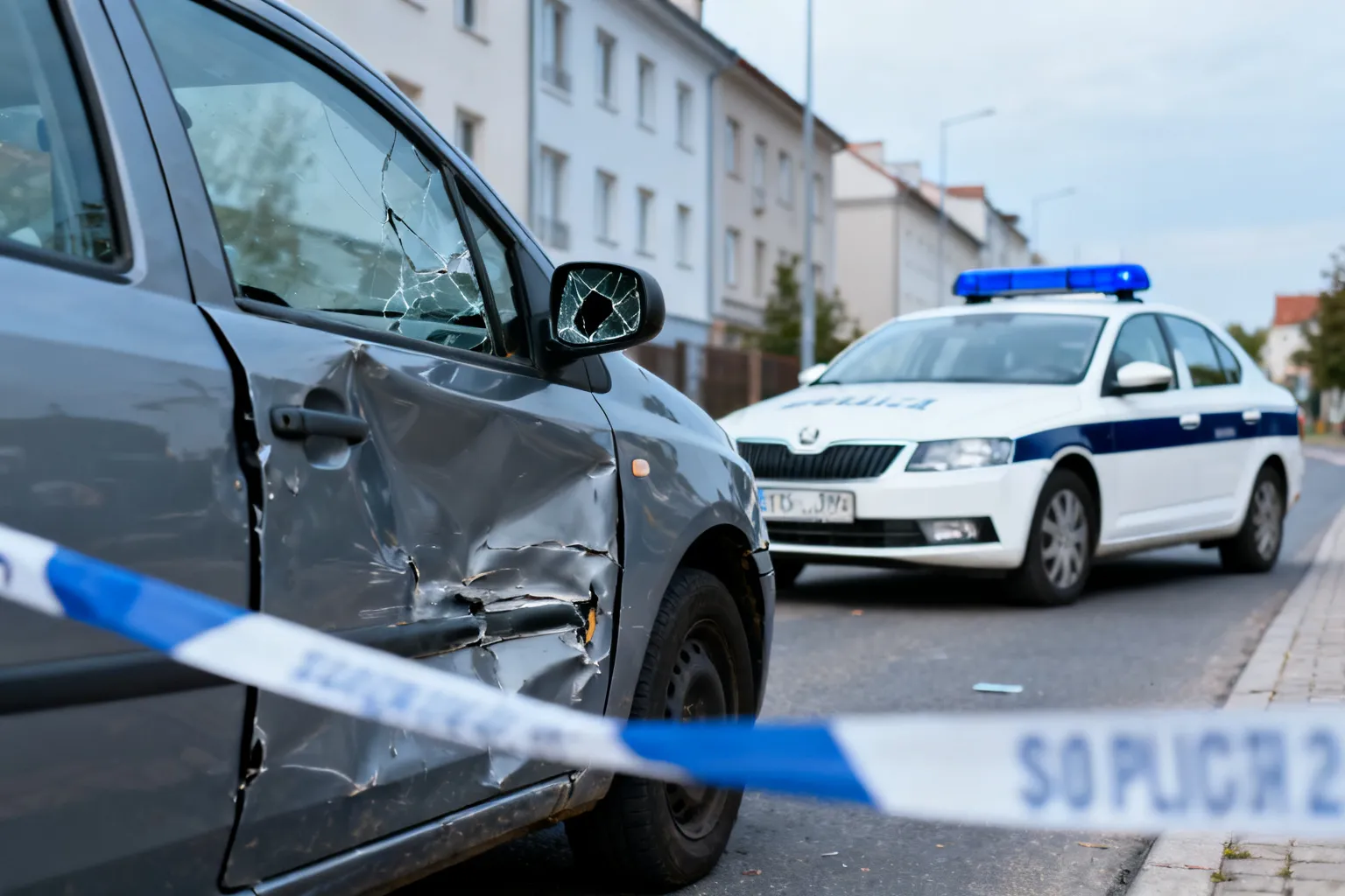 25-latek zatrzymany w Oławie po pobiciu, groźbach i zniszczeniu auta
