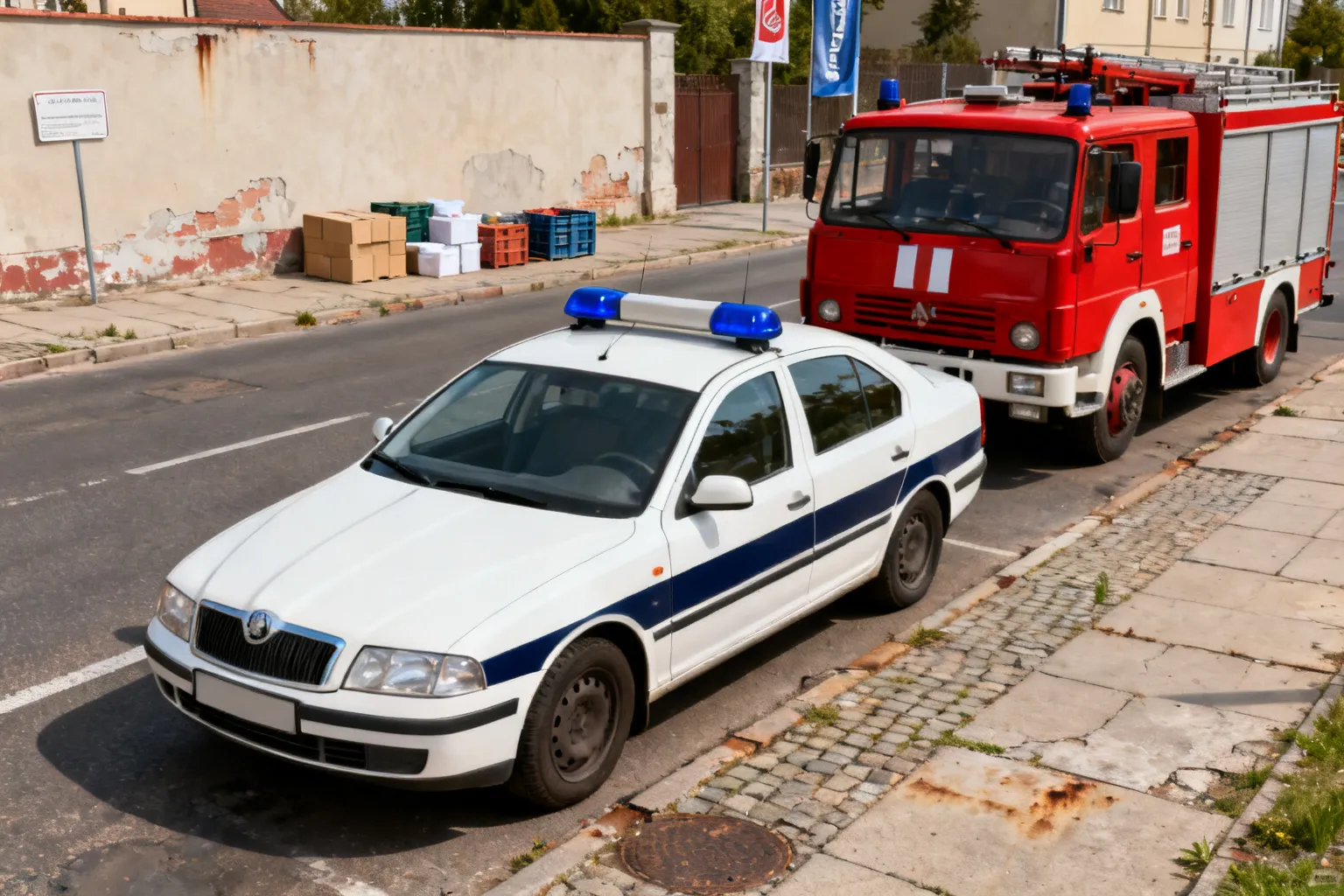 Policja eskortowała ambulans z ciężko chorym nastolatkiem na A4