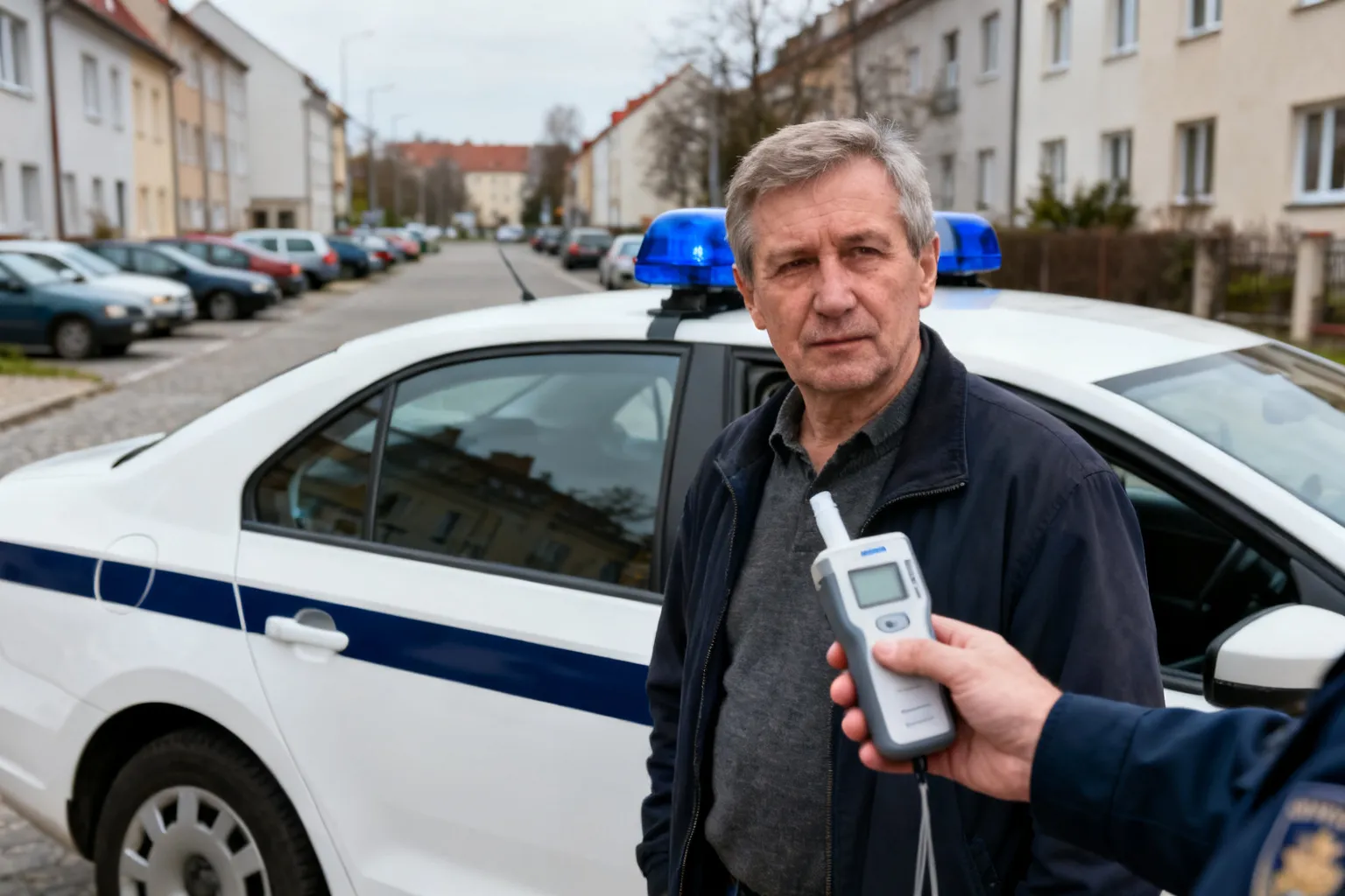 50‑letni obywatel Gruzji zatrzymany za jazdę pod wpływem alkoholu w Bolesławcu