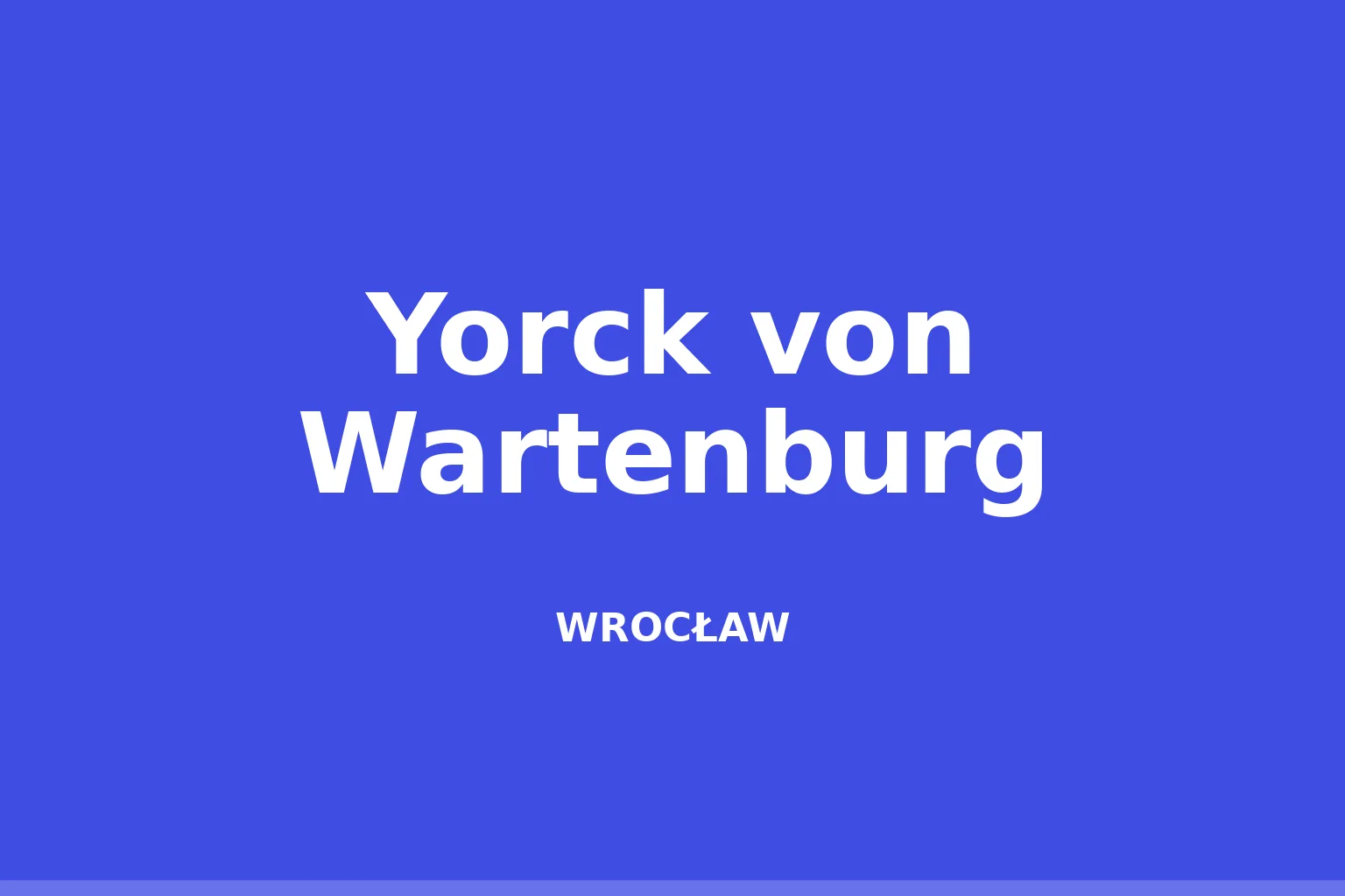 Yorck von Wartenburg (ród)