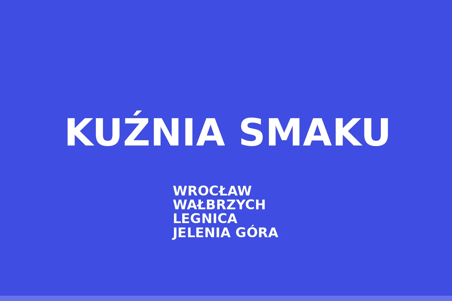 KUŹNIA SMAKU
