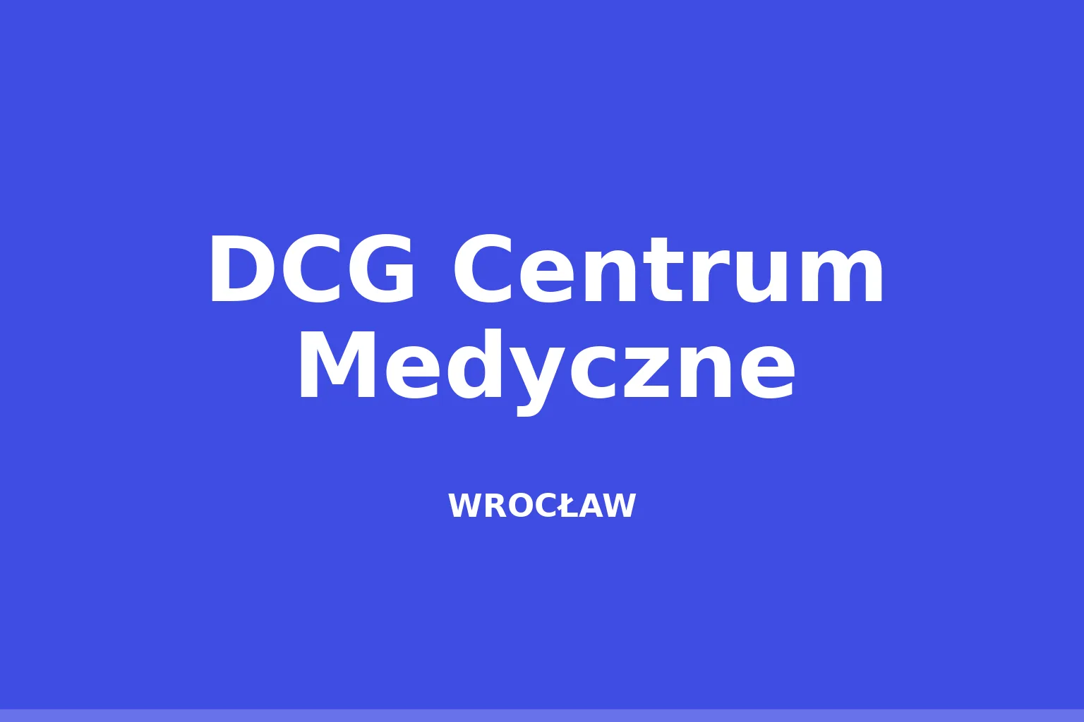 DCG Centrum Medyczne